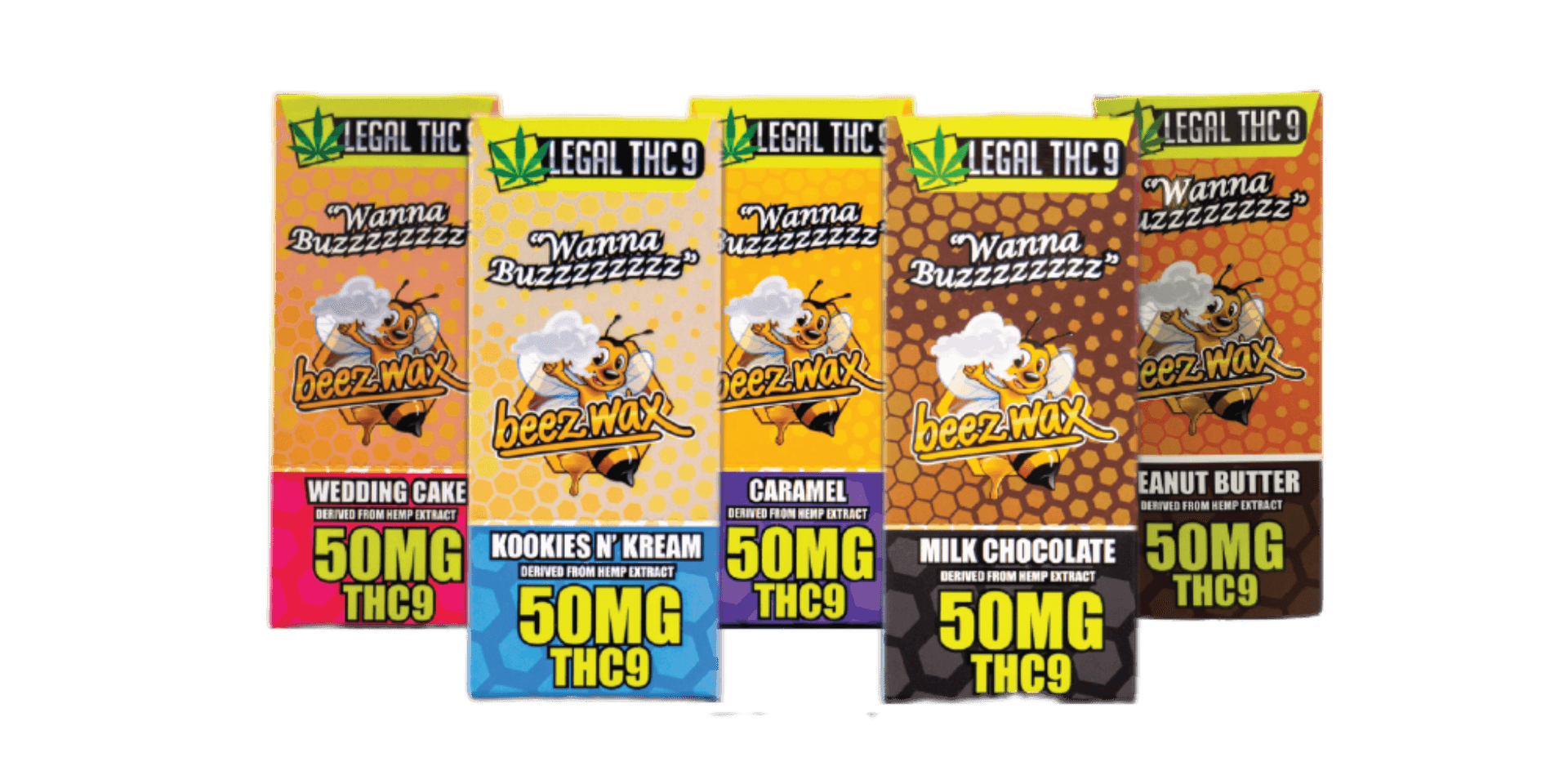 BEEZWAX: 50MG CHOCOLATE BARS POWERFUL