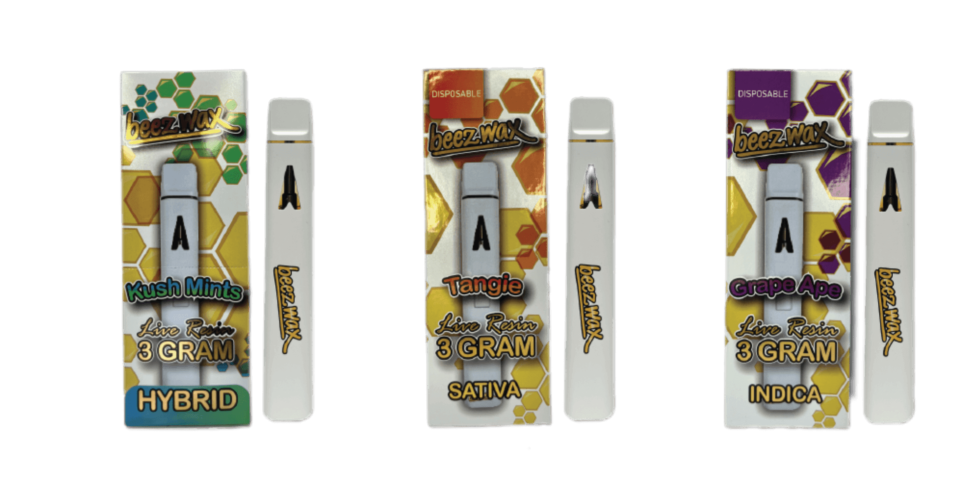 BEEZWAX: 2.5 GRAM disposables 